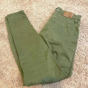 Madewell Olive Jeans